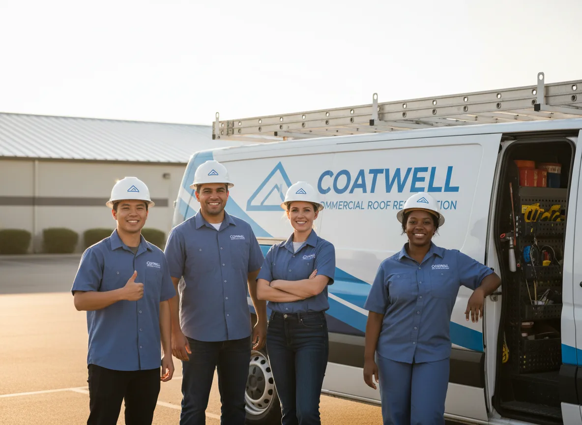 Commercial roof coating company in Brinktown, MO